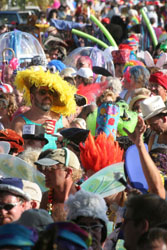 The Fantasy Fest Masquerade March 2004 photo - Duval Street, Key West